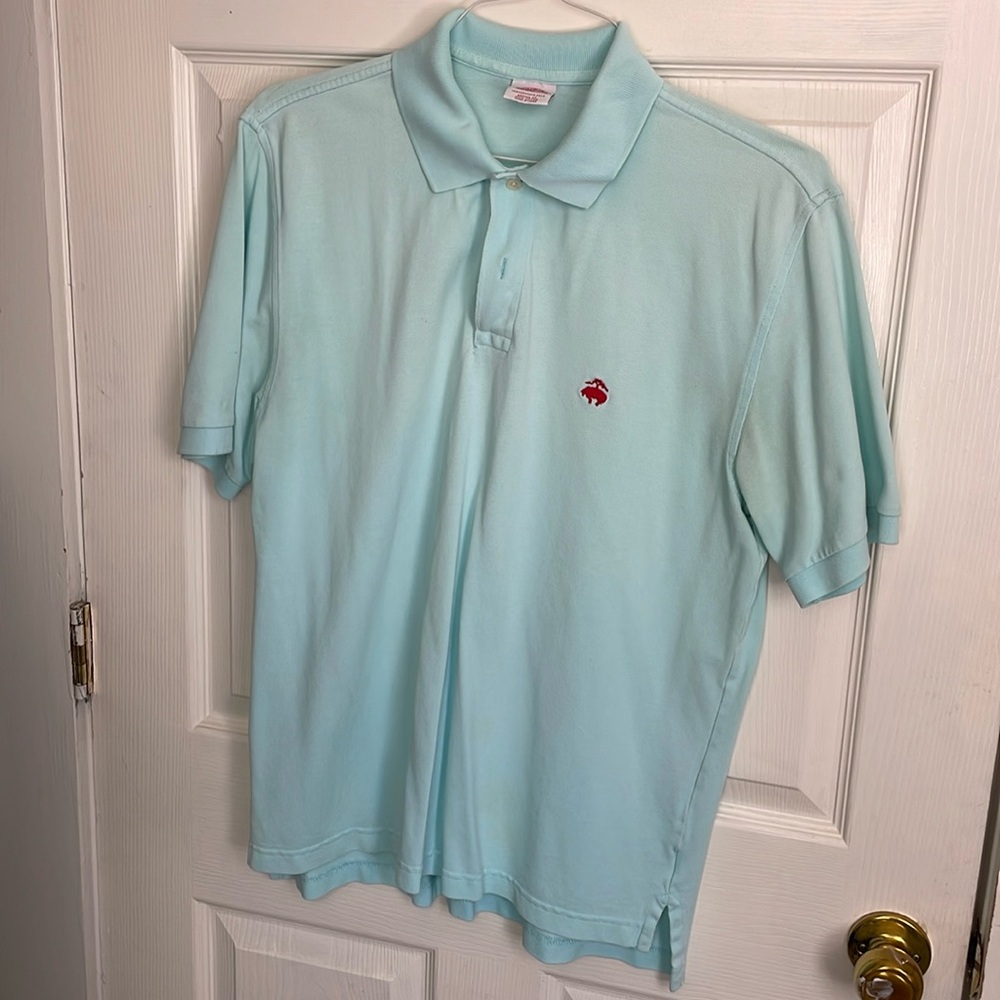 Brooks Brothers Blue Polo Medium